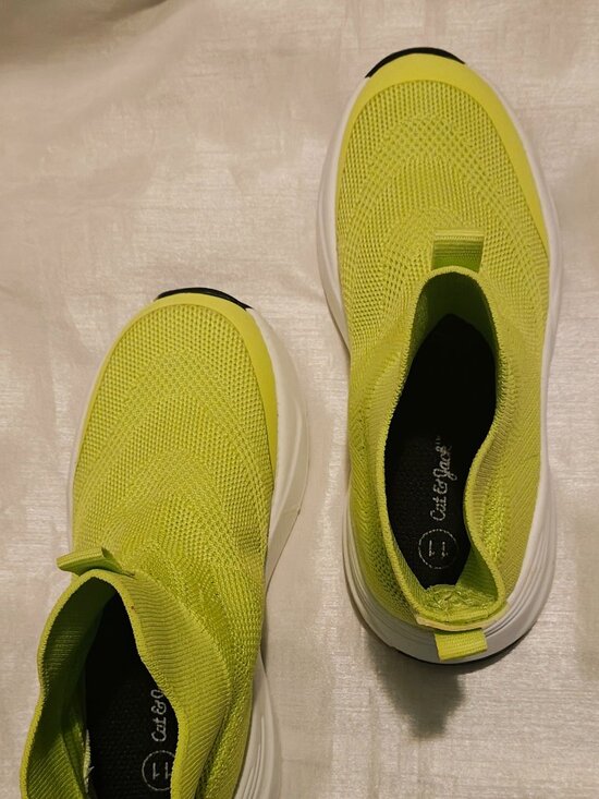 Cat & Jack Other - Cat & Jack Toddler Ari Sneakers Size 11 Lime Green